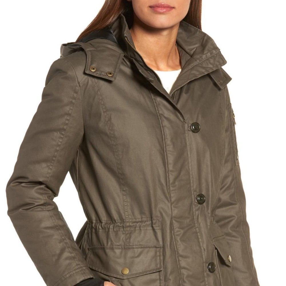 SOLD- UGG Adironadack Anorak Waxed Down Parka, S